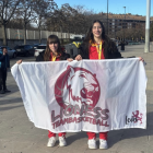 Celia Fernández e Isabel Soto participaron en el Campeonato de España Infantil.