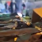 Captura de un video de la Agencia de Noticias de Activistas de Derechos Humanos (HRANA), con sede en Estados Unidos. Cuerpos de víctimas de las protestas contra el régimen islámico en Irán que se han intensificado, con un saldo de más de 500 víctimas mortales, según HRANA.