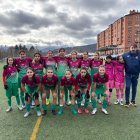 El Atlético Trobajo de categoría alevín-infantil.