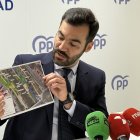 David Fernández, en la rueda prensa