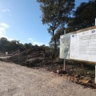Obras en los accesos al polígono industrial.