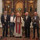 Acto de despedida en San Cibrián, realizado en 2023.