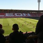 Interior del estadio Reino de León.