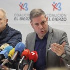 El bercianista Iván Alonso se ha mostrado combativo con los leonesistas.