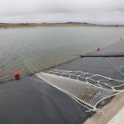 Balsa de riego del Canal Alto de Villares.