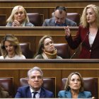 Silvia Franco en una sesión del Congreso de noviembre.