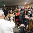 Festividad de San Antón en la iglesia de La Rosaleda de Ponferrada