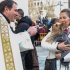 Bendición de San Antón a los animales en León.