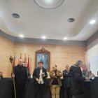 Un momento de la entrega del premio a Herminio Fernández.