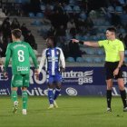 Frimpong vio la tarjeta roja directa el sábado y no podrá jugar en el Pedro Escartín.