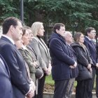 El Gobierno de Castilla y León guarda un minuto de silencio en recuerdo de los fallecidos en el accidente de tren de Adamuz (Córdoba).