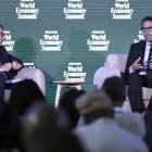 El ministro Cuerpo, ayer en Davos.
