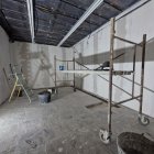 Imagen de las obras de la nueva sala de rayos en Toreno.