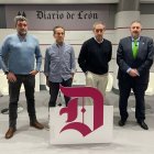 Jorge Callado, Fraguas, Juan Simón y Roberto Canuria.