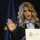 La vicepresidenta segunda y ministra de Trabajo y Economía Social, Yolanda Díaz.