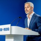 Archivo - El vicesecretario de Hacienda, Vivienda e Infraestructuras del PP, Juan Bravo, durante una rueda de prensa, en la sede del PP, a 11 de agosto de 2025, en Madrid (España). Bravo ha presentado las iniciativas del Partido Popular en materia de vivi.