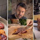 La melena de león, tras ser marinada y cocinada, adquiere una textura y aspecto sorprendentemente similares a un filete de carne tradicional, convirtiéndose en la estrella vegetal de las redes sociales