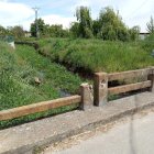 Estado de uno de los arroyos a su pasor por la localidad.