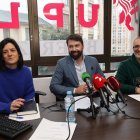 Dolores Álvarez, José Ramón García y Alfredo López.