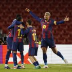 El Barça hizo los deberes con una goleada que le mete en octavos de final de la Champions.