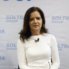 Ana Carlota Amigo, familiar de un paciente con ELA.
