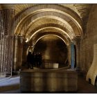 Sepulcro de la reina Urraca I de León en el Panteón de los Reyes de San Isidoro.