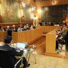 Un momento del pleno municipal de enero