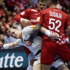 Alemania impuso su calidad en la semifinal ante Croacia.