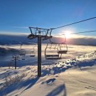 Estación invernal de Valle Laciana-Leitariegos en León.