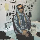 El diseñador leonés Erik Bruccia que participará en la Mercedes Benz Fashion Week.