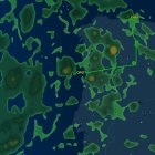 Recorrido del avión que finalmente aterrizó en Oviedo.