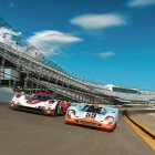 El célebre 917 Gulf… compartiendo foto en Daytona con el 963.