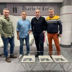 Pérez, Fraguas, Juan Simón y Raúl Castro.