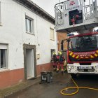 Incendio en Celadilla del Páramo.