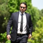 Archivo - Francisco de Borbón von Hardenberg llega al tanatorio de San Isidro tras el fallecimiento de su padre, Francisco de Borbón y Escasany.