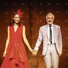 Imanol Arias junto a María Barranco durante una función. DL