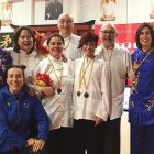 Representantes del Club Taichi León en el campeonato de Villaviciosa de Odón (Madrid).