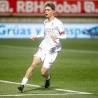 Marcos de la Riva, en el partido Cultural-Andorra.