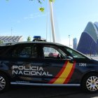 Vehículo policial.