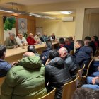 Reunión de regantes de toda la comarca del Páramo en Santa María.