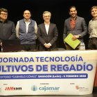Participantes en la Jornada Tecnológica Cultivos de Regadío celebrada en Sahagún.