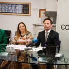 Rueda de prensa en el Colegio de Arquitecto.