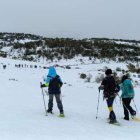 Habrá esquí y raquetas de nieve.