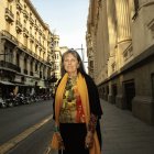 Claudia Piñeiro en la ciudad de Buenos Aires.