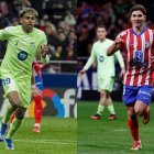 Lamine Yamal y Julián Álvarez, frente a frente.