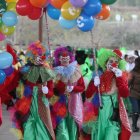 Participantes en las últimas ediciones del desfile de Carnaval de Toral de los Vados. l. de la mata