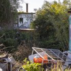 Vivienda situada en el carril de Las Palomas de la pedanía murciana de San José de la Vega, donde un hombre de unos 50 años ha sido detenido en Murcia por la Policía Nacional como presunto autor de sendos delitos de violencia de género y detención ilegal tras retener presuntamente y agredir durante casi dos años a su pareja sentimental, que logró escapar del cautiverio y cuya desaparición había.