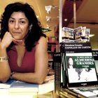 Almudena Grandes, en julio de 2004, en Santander.