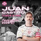 El Ademar anuncio este viernes el regreso de Juan Castro para la próxima temporada.