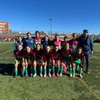 El Atlético Trobajo infantil/alevín femenino.